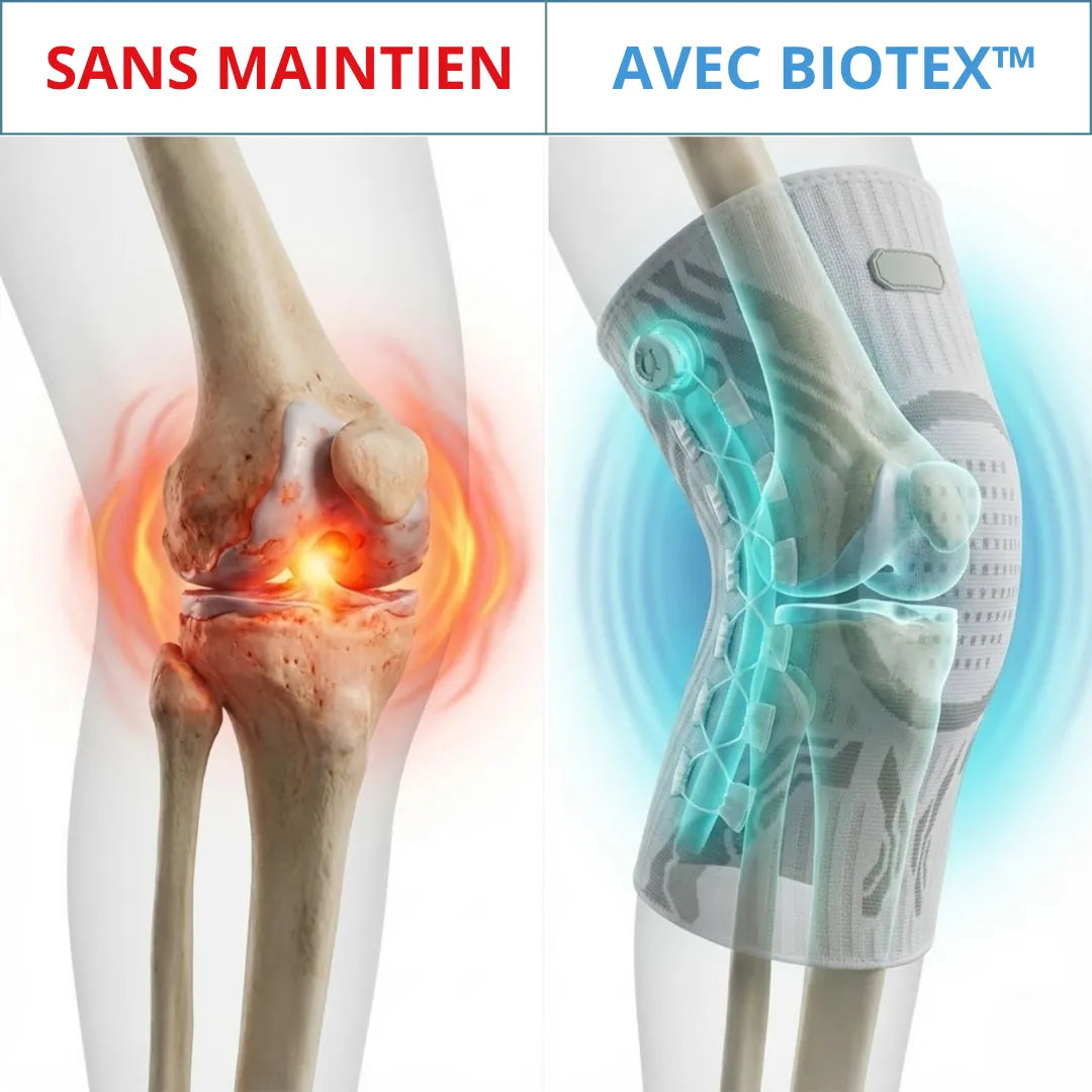 BioTex™ - Bamboe compressie kniebrace