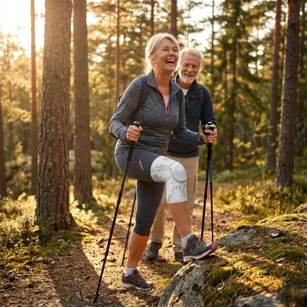 BioTex™ - Bamboe compressie kniebrace