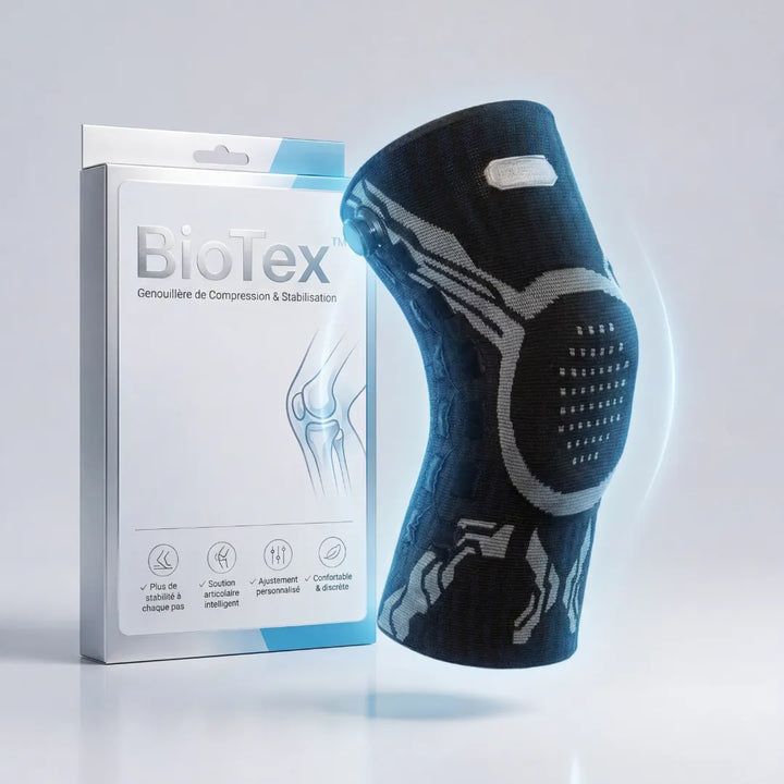 BioTex™ - Bamboe compressie kniebrace