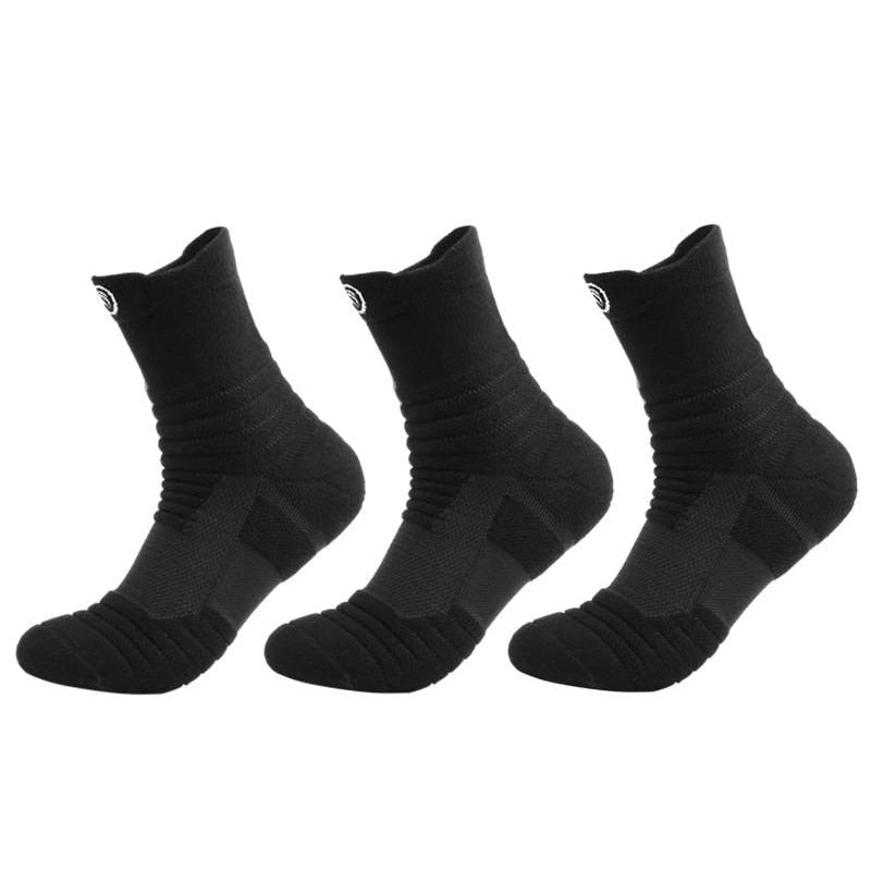 Premium ademende crew sokken - 3-pack
